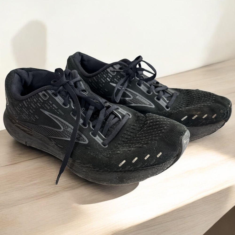 Brooks Glycerine Men's Running Shoes - Size 10 Wide - Black
